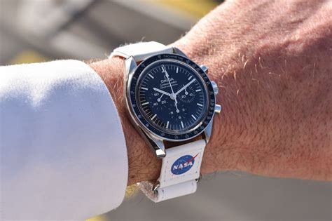 omega moon watch strap